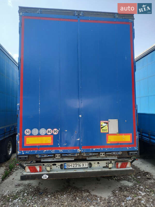 Тентованный борт (штора) - полуприцеп Kogel SN 24 2012 в Люботине