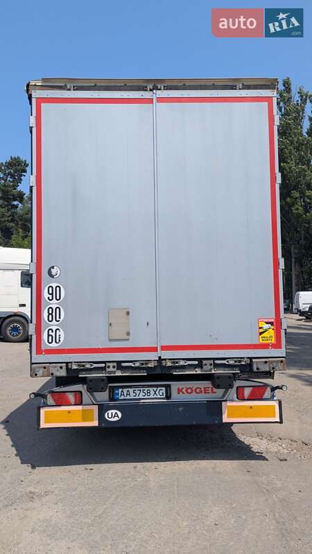 Тентованный борт (штора) - полуприцеп Kogel SN 24 2012 в Киеве фото 6 Тентованный борт (штора) - полуприцеп Kogel SN 24 2012 в Киеве