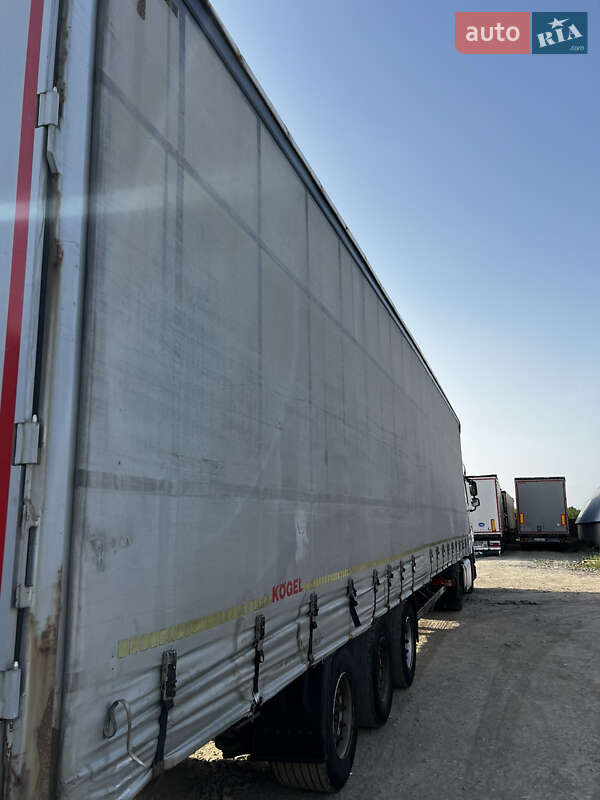 Тентованный борт (штора) - полуприцеп Kogel SN 24 2011 в Ужгороде