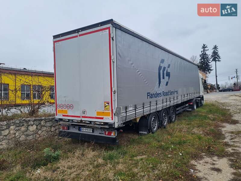 Тентований борт (штора) - напівпричіп Kogel SN 24 2015 в Тернополі