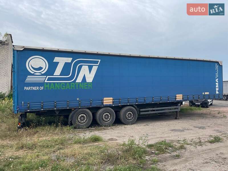 Тентованный борт (штора) - полуприцеп Kogel SN 24 2007 в 