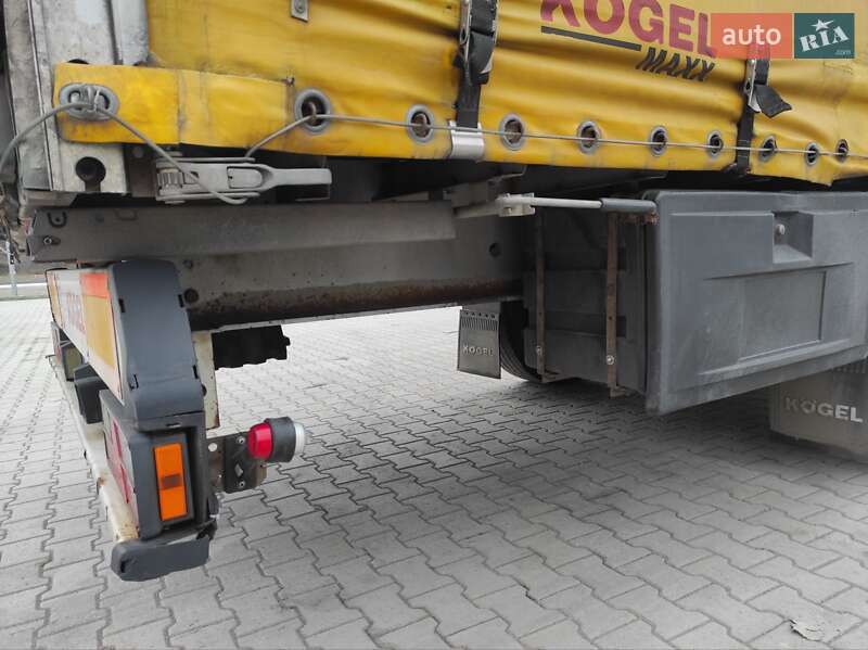 Тентований борт (штора) - напівпричіп Kogel SN 24 2004 в Обухові фото 2 Тентований борт (штора) - напівпричіп Kogel SN 24 2004 в Обухові