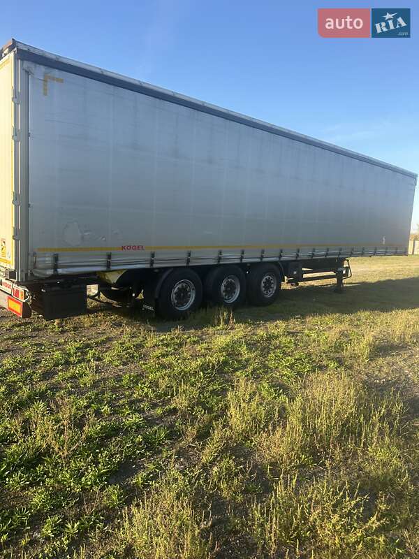 Тентованный борт (штора) - полуприцеп Kogel SN 24 2018 в Ужгороде фото 4 Тентованный борт (штора) - полуприцеп Kogel SN 24 2018 в Ужгороде