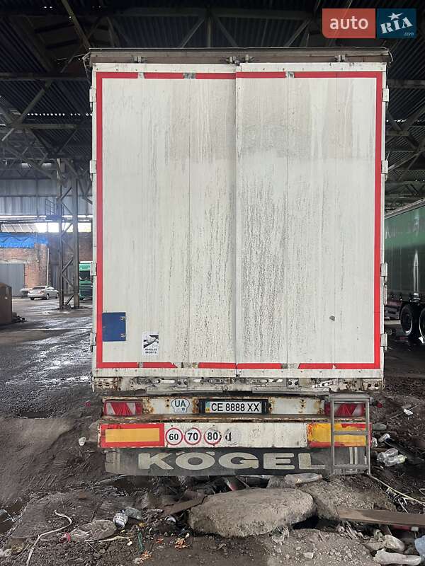 Тентованный борт (штора) - прицеп Kogel SN 24 2012 в Черновцах