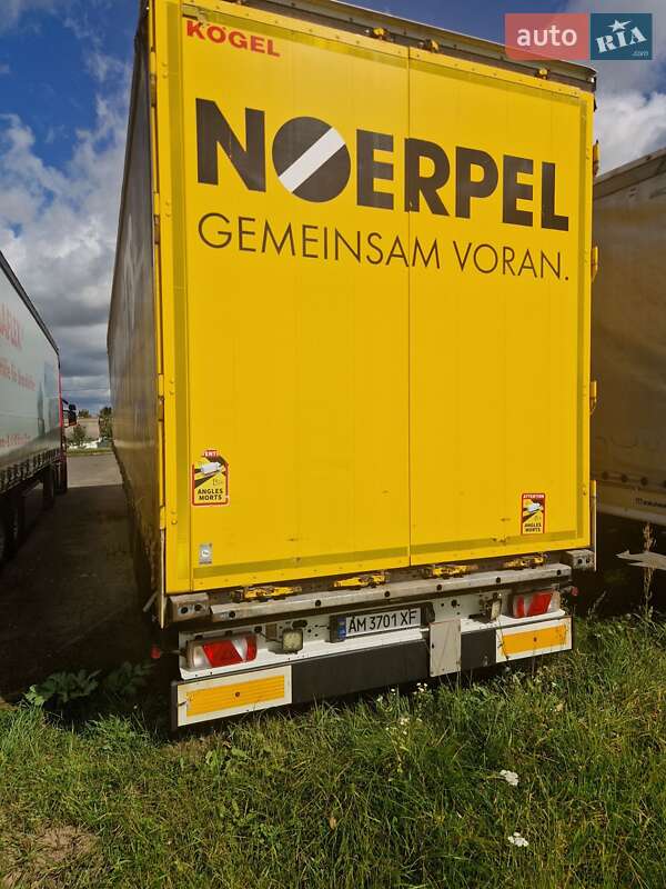 Тентований борт (штора) - напівпричіп Kogel SN 24 2016 в Житомирі фото 9 Тентований борт (штора) - напівпричіп Kogel SN 24 2016 в Житомирі