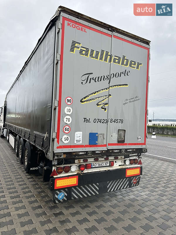 Тентованный борт (штора) - полуприцеп Kogel SN 24 2014 в Иршаве фото 5 Тентованный борт (штора) - полуприцеп Kogel SN 24 2014 в Иршаве