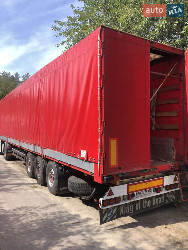 Тентованный борт (штора) - полуприцеп Kogel SN 24 2007 в Киеве