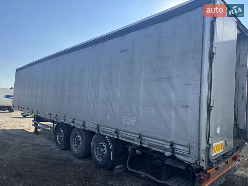 Тентованный борт (штора) - полуприцеп Kogel SN 24 2007 в Львове фото 6 Тентованный борт (штора) - полуприцеп Kogel SN 24 2007 в Львове