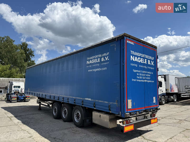 Тентованный борт (штора) - полуприцеп Kogel SN 24 2015 в Львове фото 7 Тентованный борт (штора) - полуприцеп Kogel SN 24 2015 в Львове