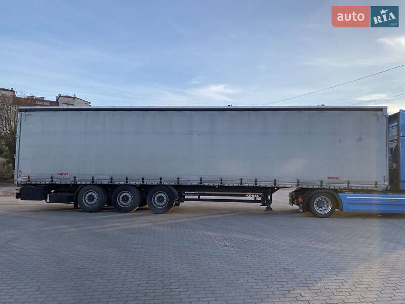 Тентованный борт (штора) - полуприцеп Kogel SN 24 2016 в Львове фото 2 Тентованный борт (штора) - полуприцеп Kogel SN 24 2016 в Львове