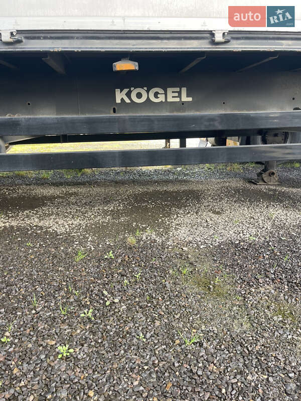 Тентованный борт (штора) - полуприцеп Kogel SN 24 2011 в Иршаве