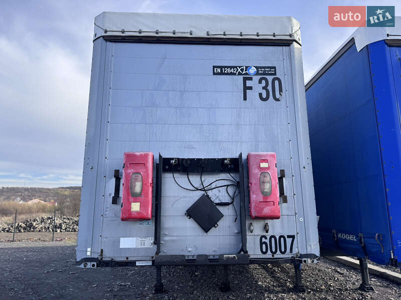 Тентованный борт (штора) - полуприцеп Kogel SN 24 2010 в Ужгороде фото 3 Тентованный борт (штора) - полуприцеп Kogel SN 24 2010 в Ужгороде