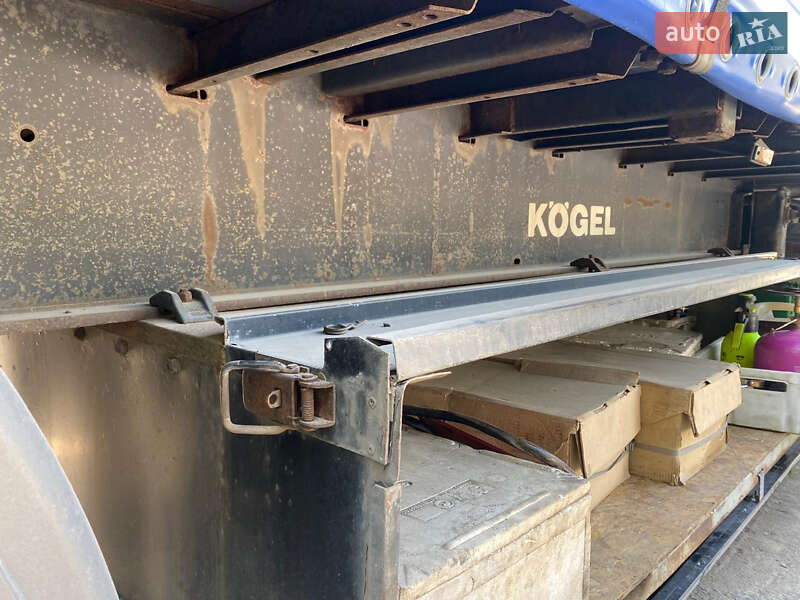 Тентований борт (штора) - напівпричіп Kogel SN 24 2008 в Дніпрі фото 8 Тентований борт (штора) - напівпричіп Kogel SN 24 2008 в Дніпрі