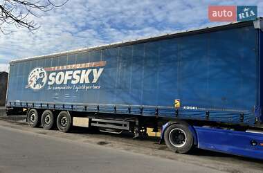 Тентований борт (штора) - напівпричіп Kogel SN 24 2012 в Ратному