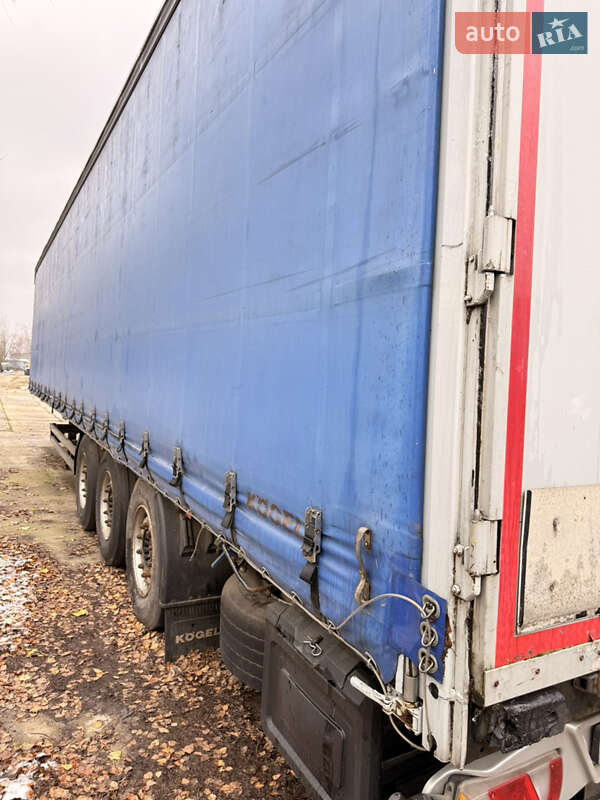 Тентованный борт (штора) - полуприцеп Kogel SN 24 2011 в Люботине фото 5 Тентованный борт (штора) - полуприцеп Kogel SN 24 2011 в Люботине