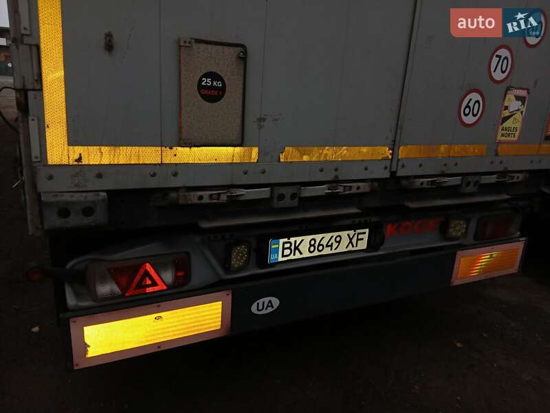 Тентованный борт (штора) - полуприцеп Kogel SN 24 2013 в Ровно