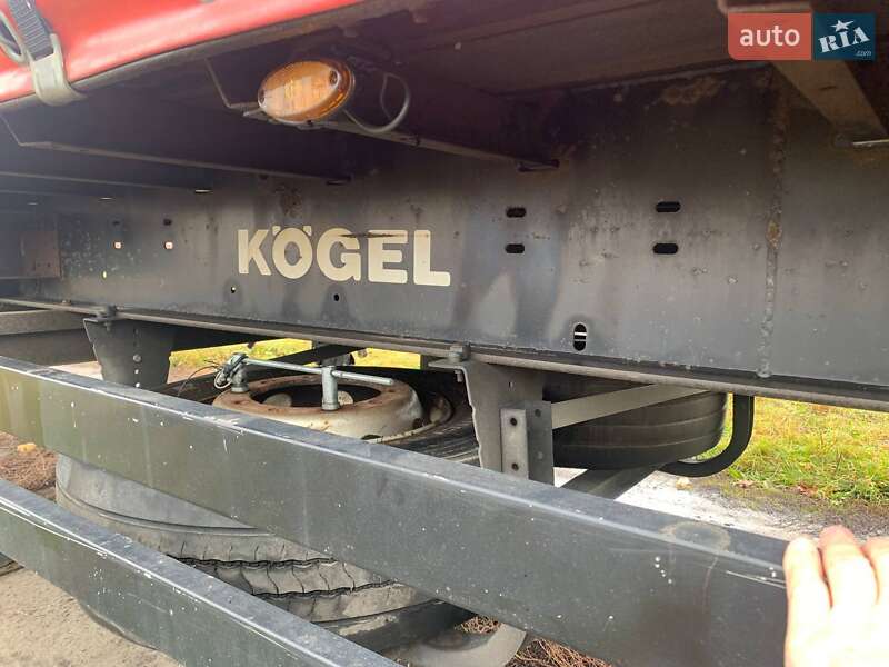 Тентований борт (штора) - напівпричіп Kogel SN 24 2012 в Радехові