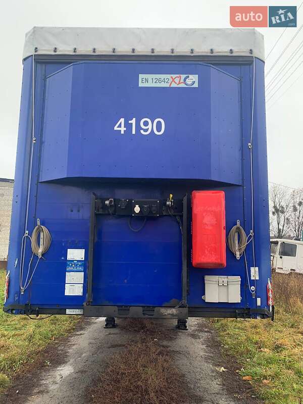 Тентований борт (штора) - напівпричіп Kogel SN 24 2012 в Радехові