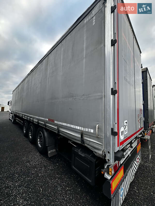 Тентованный борт (штора) - полуприцеп Kogel SN 24 2016 в Умани