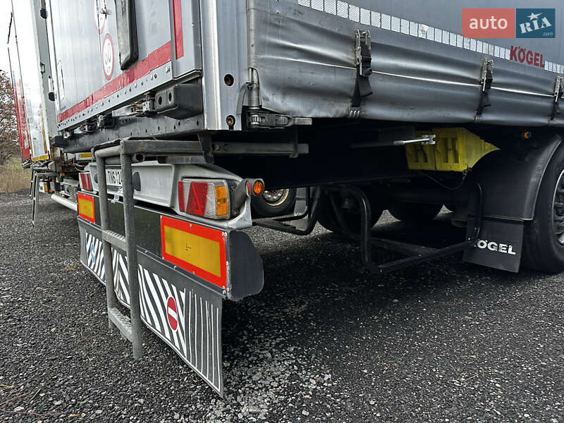 Тентованный борт (штора) - полуприцеп Kogel SN 24 2016 в Умани