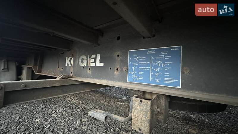 Тентований борт (штора) - напівпричіп Kogel SN 24 2008 в Луцьку