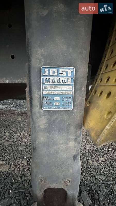 Тентований борт (штора) - напівпричіп Kogel SN 24 2008 в Луцьку