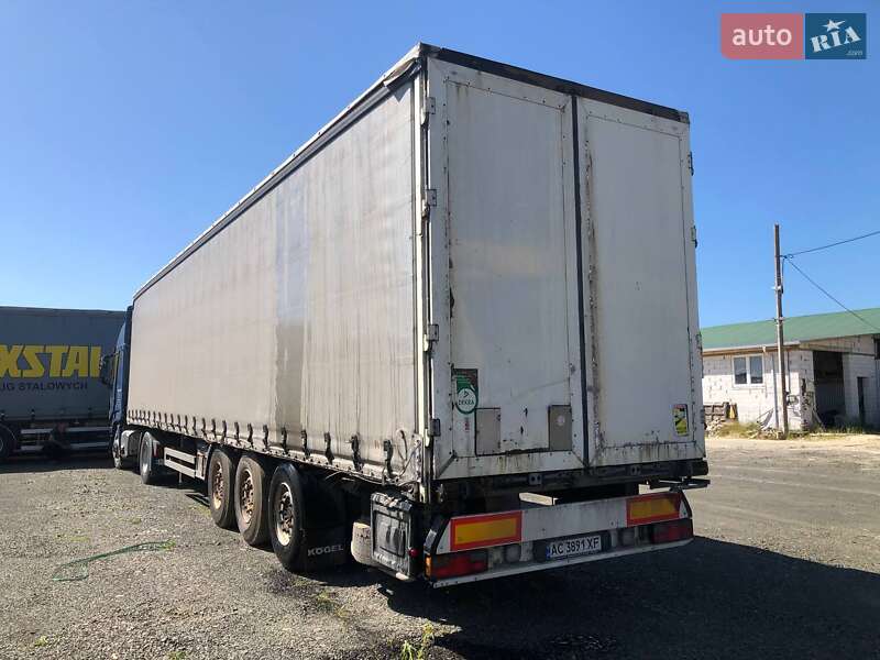 Тентованный борт (штора) - полуприцеп Kogel SN 24 2006 в Ковеле