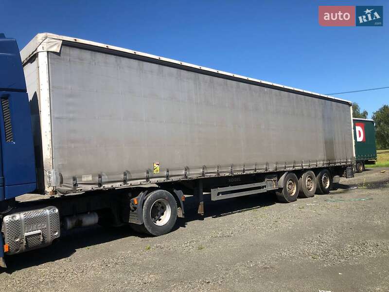 Тентованный борт (штора) - полуприцеп Kogel SN 24 2006 в Ковеле