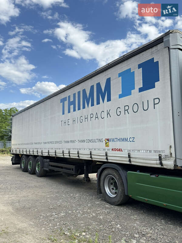 Тентованный борт (штора) - прицеп Kogel SN 24 2015 в Тячеве фото 2 Тентованный борт (штора) - прицеп Kogel SN 24 2015 в Тячеве