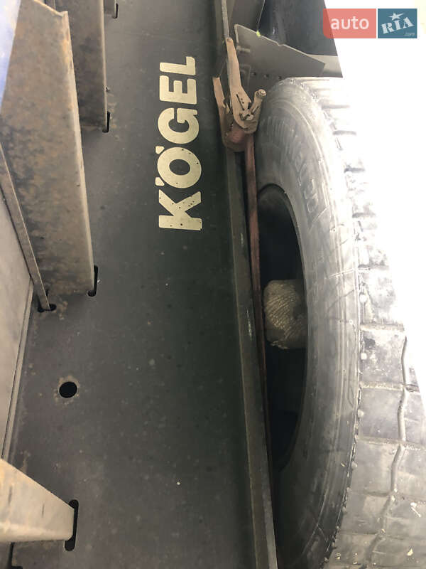 Тентованный борт (штора) - полуприцеп Kogel SN 24 2006 в Стрые