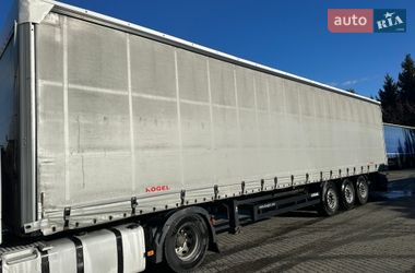 Тентованный борт (штора) - полуприцеп Kogel SN 24 2014 в Иршаве