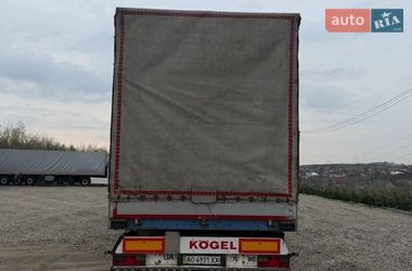 Тентованный борт (штора) - полуприцеп Kogel SN 24 2004 в Заречье