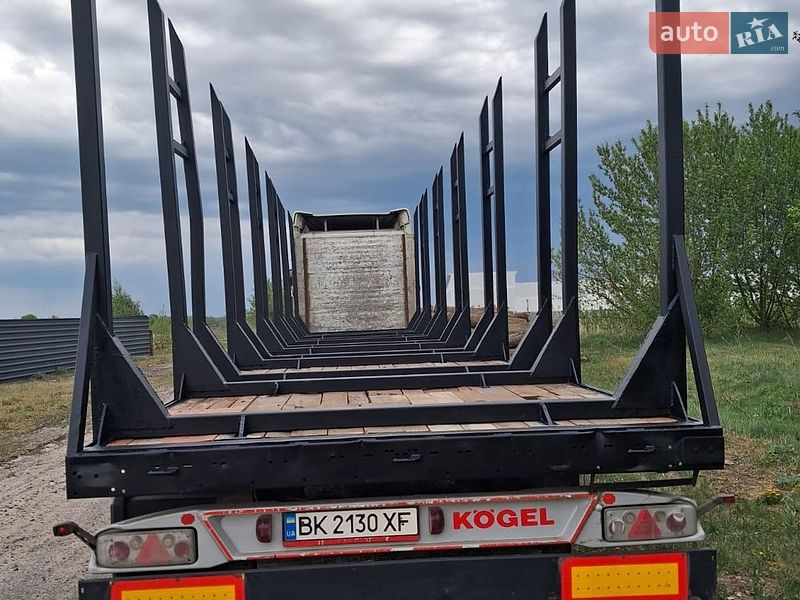 Лесовоз / Сортиментовоз - полуприцеп Kogel SN 24 2007 в Луцке