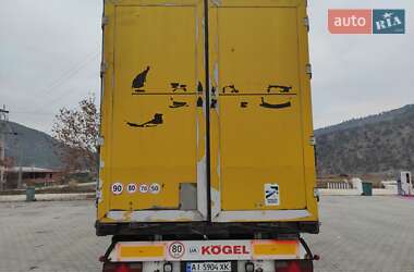 Тентованный борт (штора) - полуприцеп Kogel SN24 2004 в Обухове
