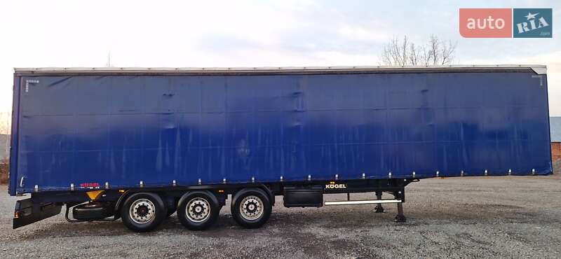 Тентований борт (штора) - прицеп Kogel SNCO 24 2005 в Іршаві