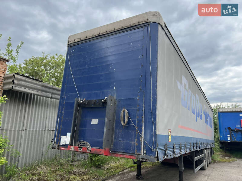 Тентований борт (штора) - напівпричіп Kogel SNCO 24 2004 в Долині