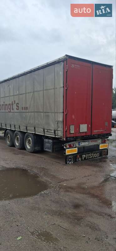 Тентованный борт (штора) - полуприцеп Kogel SNCO 24 2010 в Житомире