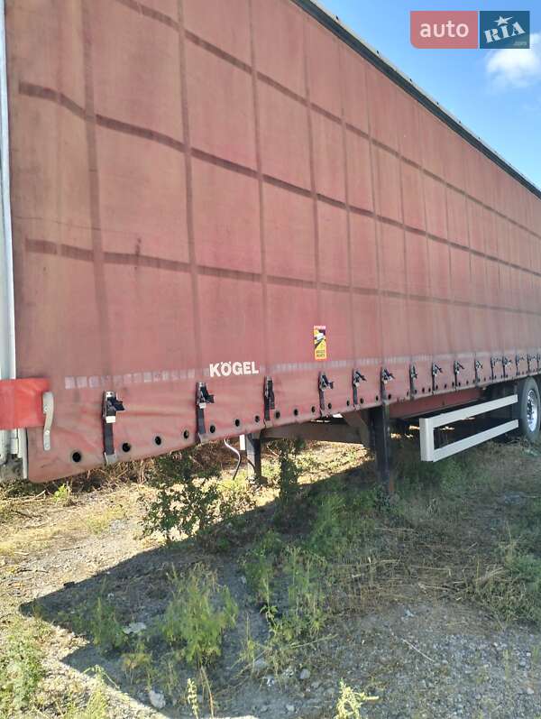 Тентованный борт (штора) - полуприцеп Kogel SNCO 24 2008 в Виннице