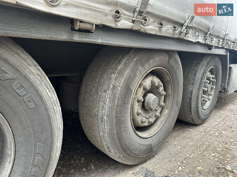 Тентованный борт (штора) - полуприцеп Kogel SNCO 24 2002 в Ровно