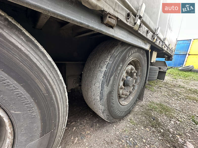 Тентованный борт (штора) - полуприцеп Kogel SNCO 24 2002 в Ровно