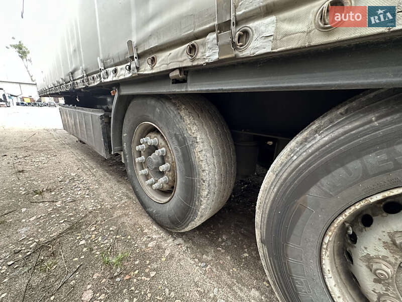 Тентованный борт (штора) - полуприцеп Kogel SNCO 24 2002 в Ровно