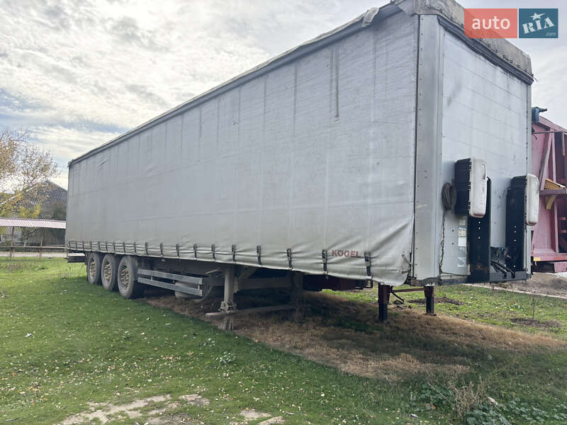 Тентованный борт (штора) - полуприцеп Kogel SNCO 24 2006 в Арцизе