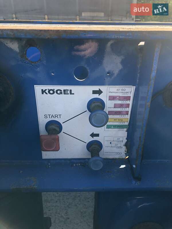 Контейнеровоз полуприцеп Kogel SW 2008 в Ровно