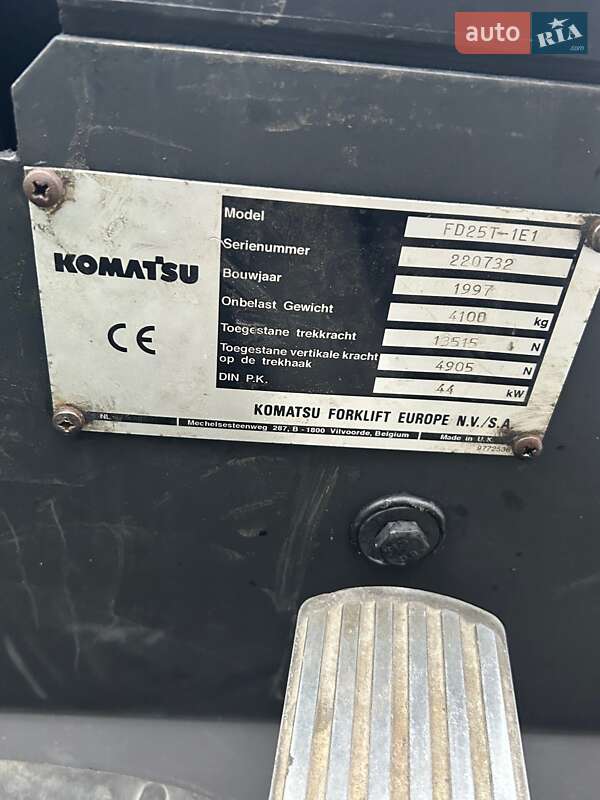 Фронтальный погрузчик Komatsu FD 1997 в Великой Багачке