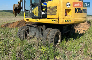 Колісний екскаватор Komatsu PC 160 2008 в Харкові