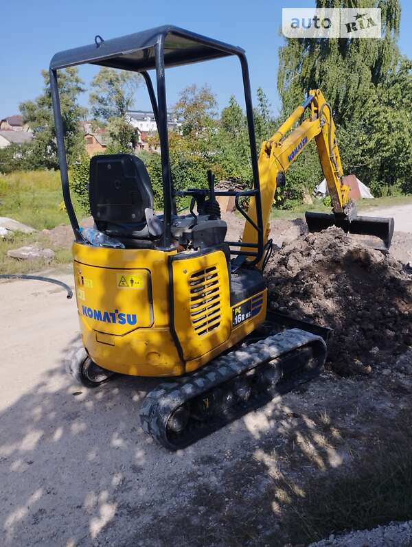 Миниэкскаватор Komatsu PC 16R 2017 в 