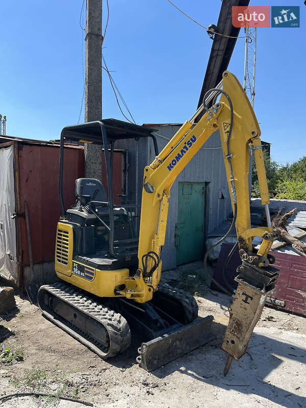 Миниэкскаватор Komatsu PC 16R 2017 в Днепре