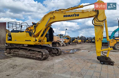 Гусеничный экскаватор Komatsu PC 210 2015 в 