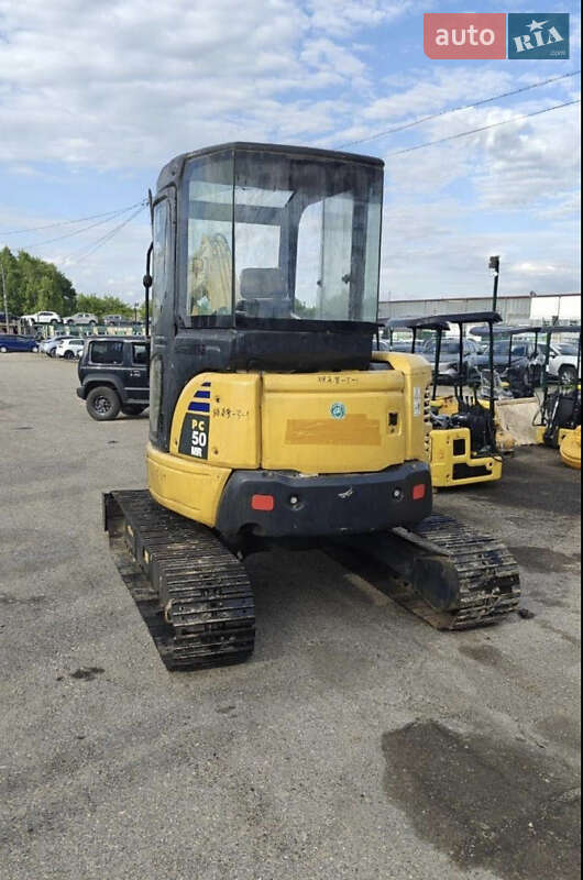 Миниэкскаватор Komatsu PC 50MR-2 2016 в Киеве