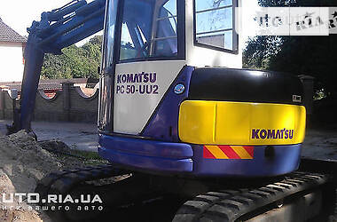 Міні-екскаватор Komatsu PC 50UU2 2001 в Яремчі